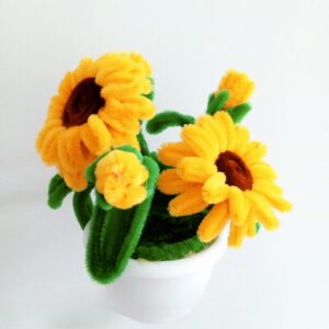 Hand Made Sun Flower Vase