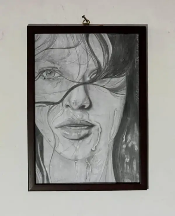 STUNNING A4 GRAPHITE PENCIL PORTRAITS - PROFESSIONAL FRAMED ART - SINGLE OR COUPLE - Image 4